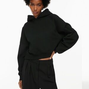Aritzia Cozy Fleece Mega Raglan Cropped Hoodie